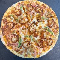 پیتزا چیکن سوخاری