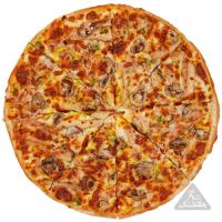 پیتزا مرغ و قارچ