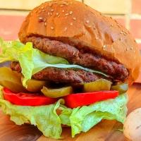 دبل برگر ذغالی