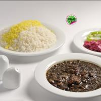 چلو خورشت سبزی