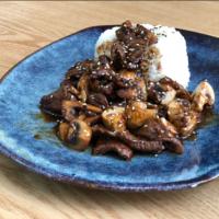 بشقاب بیف تریاکی