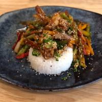 بشقاب چیلی گارلیک براون