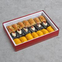 باقلوا شیرعسلی| ترکیبی 9 (700 گرم، 19 عدد)