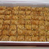 باقلوا شیرعسلی| انگشتی گردو (2 کیلوگرم، 56 تا 60 عدد)