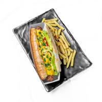 ساندویچ هات داگ پنیری