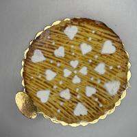 پای سیب بزرگ گرد