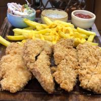 فیله مرغ سوخاری چهار تکه