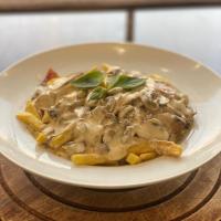 سیب زمینی با سس آلفردو