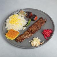 چلو کباب برگ
