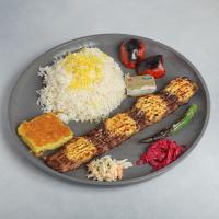 چلو کباب نگین دار