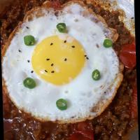 خوراک چرخ کرده (نیمرو)