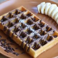 وافل نوتلا میوه