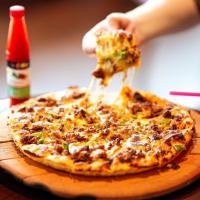 پیتزا قارچ و گوشت