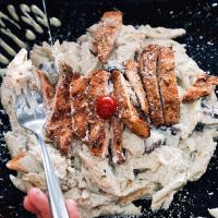 پاستا چیکن آلفردو