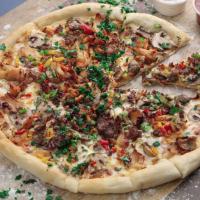 پیتزا تک نفره سبزیجات