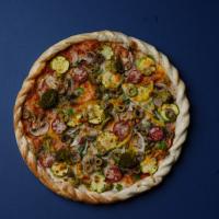 پیتزا دونفره سبزیجات