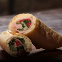 ساندویچ ژامبون مخلوط مرغ و گوشت