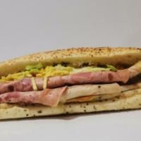 ساندویچ ژامبون گوشت