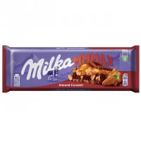 شکلات میلکا کارامل بادام