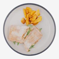 ساندویچ چاباتا مرغ بادمجان