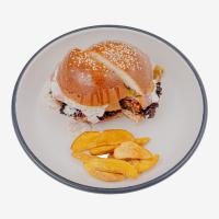 برگر بیکن و قارچ