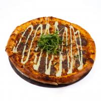 پیتزا استیک و سیر ایتالیایی