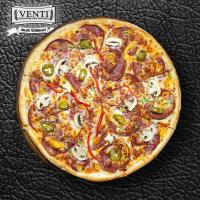 پیتزا هالوپینو پپرونی ایتالیایی