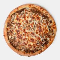 پیتزا گوشت و قارچ ایتالیایی