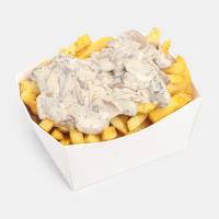 سیب زمینی با سس قارچ