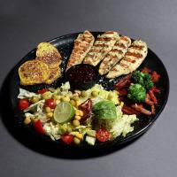 بشقاب فیله مرغ