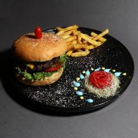 ماشروم برگر دبل