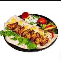 خوراک کتف و بال ذغالی ساده