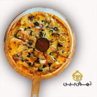 پیتزا چیکن آلفردو ایتالیایی