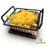 سیب زمینی سرخ شده با پنیر