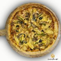 پیتزا چیکن سیر ایتالیایی