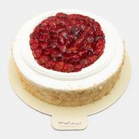 کیک توت فرنگی بزرگ