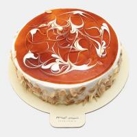 کیک نسکافه کارامل بزرگ