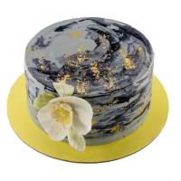 کیک گل برجسته بزرگ