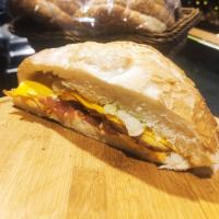 ساندویچ مرغ گریل و پنیر گودا