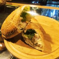 ساندویچ الویه با مرغ