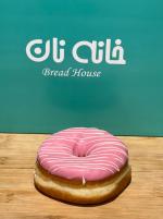 دونات روکش توت فرنگی