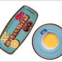 چلو کباب لقمه نگینی