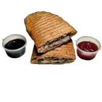 پنینی مرغ و قارچ رژیمی