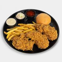 مرغ سوخاری ۳ تکه