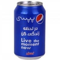نوشابه قوطی پپسی
