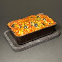 سیب زمینی با قارچ و پنیر