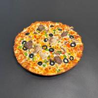 پیتزا مخصوص آمریکایی (یک نفره)