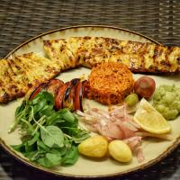 خوراک مرغ کباب