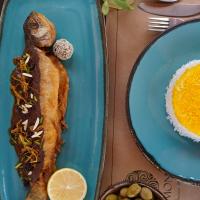 ماهی جواهرنشان با پلو