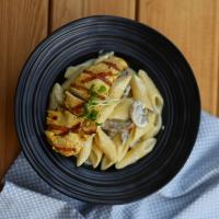 پاستا پنه آلفردو مرغ